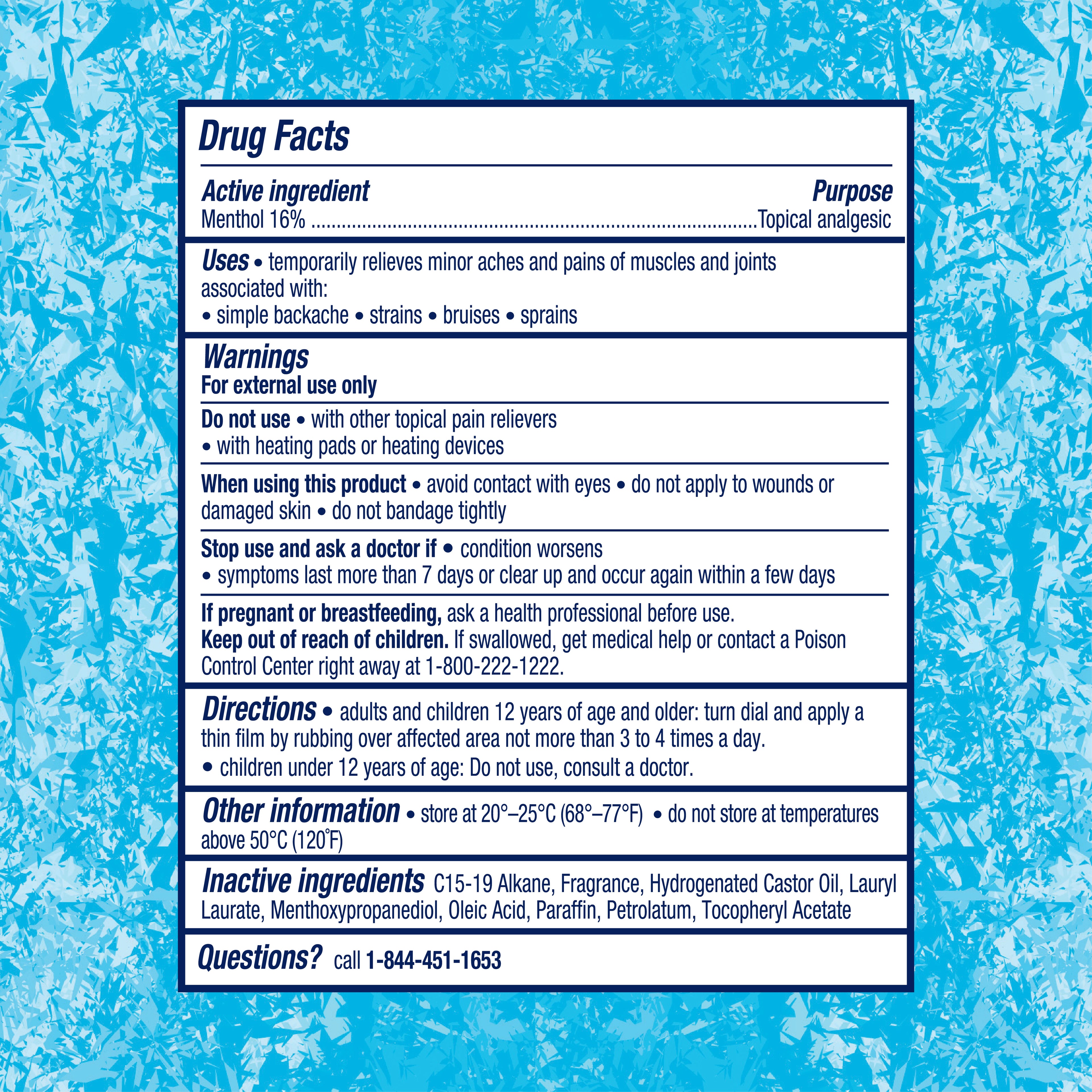 Mineral Ice Extreme™ Pain Relief Dry Stick, 3 oz