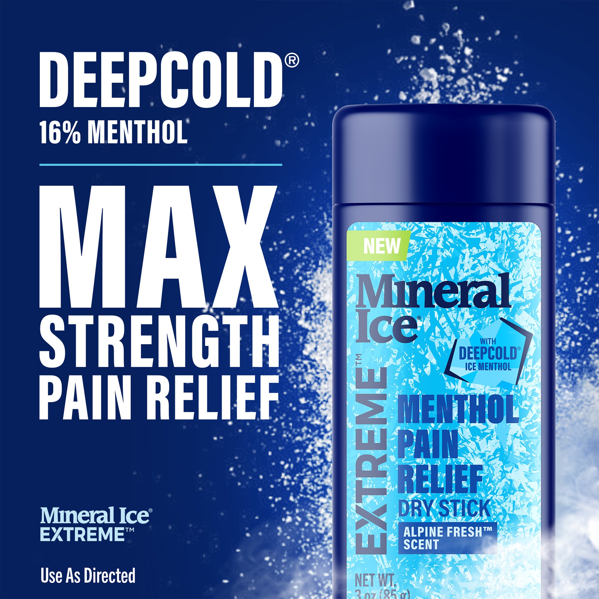 Mineral Ice Extreme™ Pain Relief Dry Stick, 3 oz